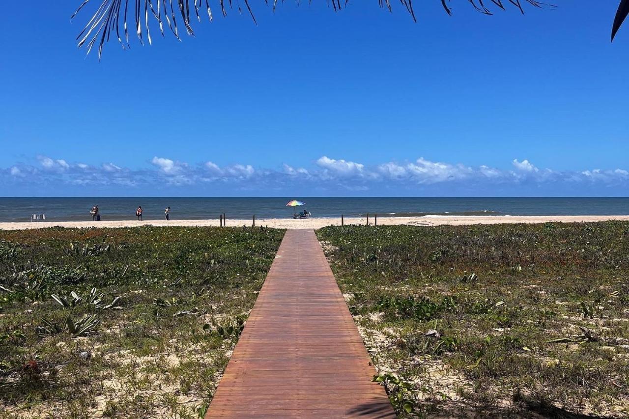 Bangalô pé na areia Itacimirim Esterno foto
